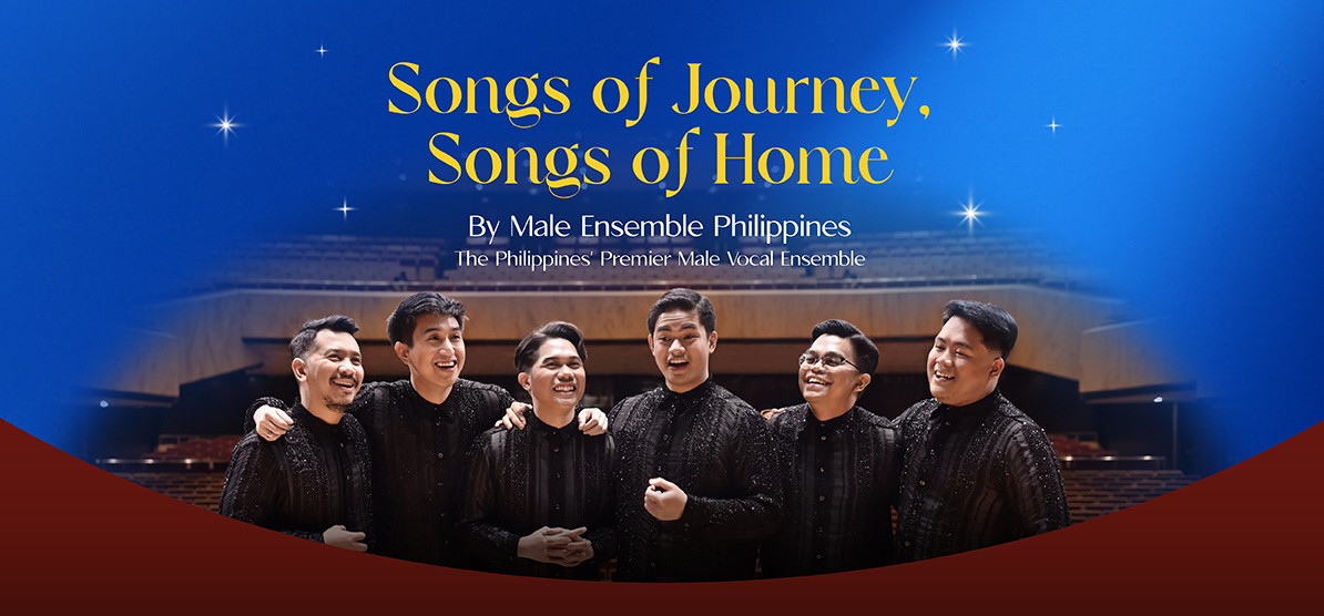 Male Ensemble Philippines concert poster