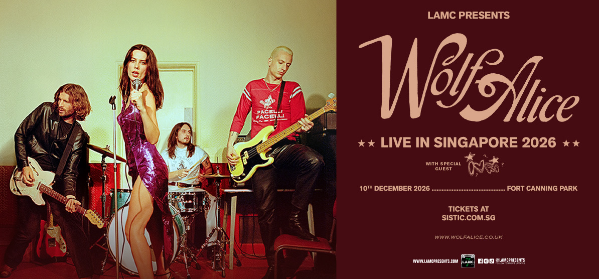 Wolf Alice concert poster