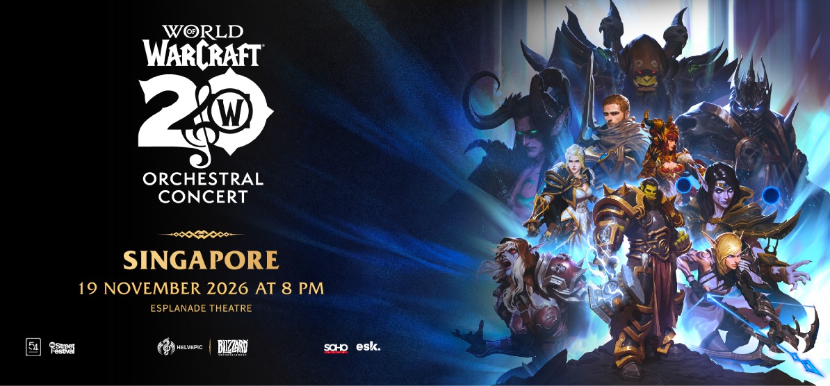 World of Warcraft: 20 Years of Music concert poster